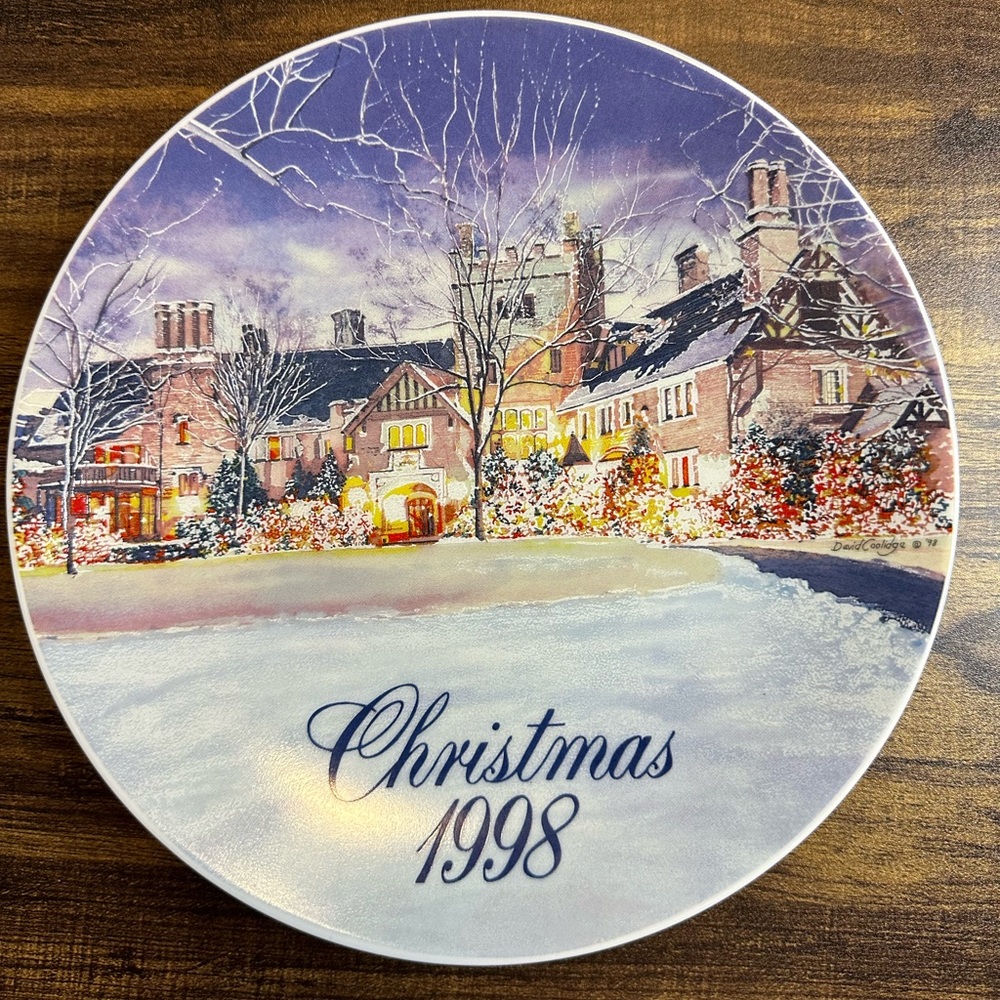 Smuckers 1998 Christmas Collector Plate